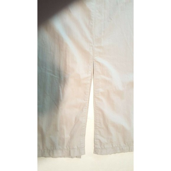 Sz 2 Old Navy Khaki Color Women Skirt Side Pockets Front Split Waist 28 - Picture 3 of 4